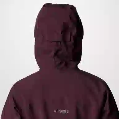 Columbia Hooded Jacket Red Brown