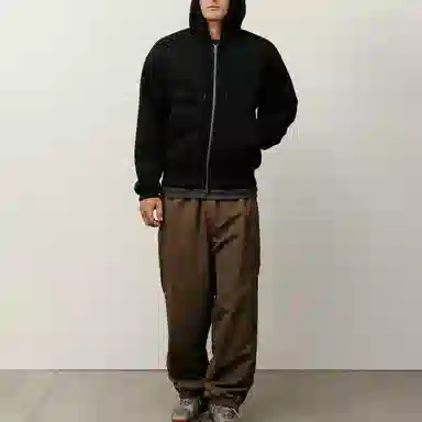 Stussy FW25 FW25 BONDED SHERPA HOODIE logo