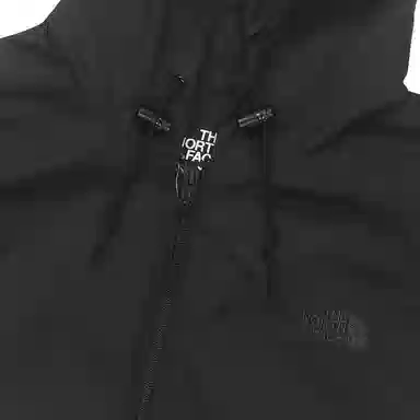 The North Face Logo Print Hoodie Jacket Black