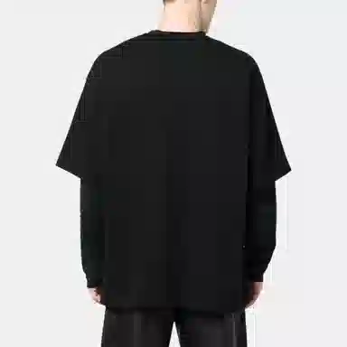 AMBUSH SS23 Layered Crewneck Sweatshirt Black