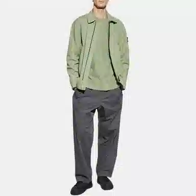 Stone Island Logo Patch Zip Jacket