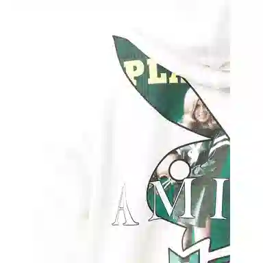 AMIRI x Playboy Logo Hoodie White