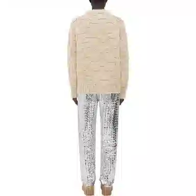 Bottega Veneta SS23 Pullover Sweater White