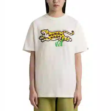 HUMAN MADE FW22 Tiger Print Crewneck T-Shirt