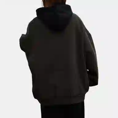 Fear of God Essentials Nylon Fleece Hoodie Ink/Jet Black