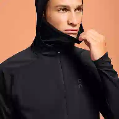 On Climate Zip Hoodie Black