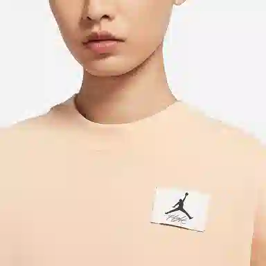 Jordan Logo Crewneck Sweatshirt Orange