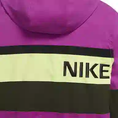 Nike Half-Zip Colorblock Hoodie Cactus Flower Red