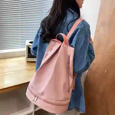 泰克森 干湿分离鞋位健身运动包行李包轻便旅行背包双肩包 牛津布 男女同款 大号 多色