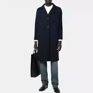 Maison Margiela FW22 Navy Coat