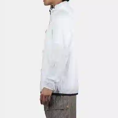 CDG Play x K-Way Zip Jacket White