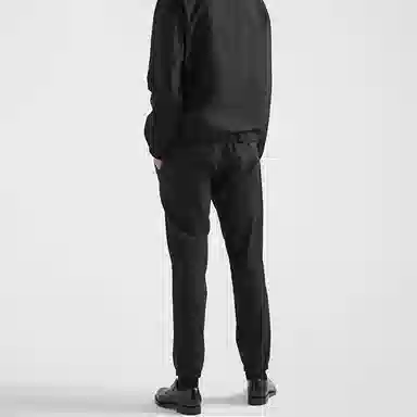 Prada Zipper Pocket Joggers Black