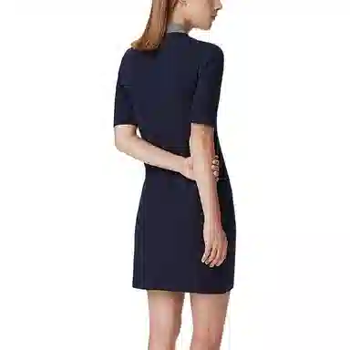 Lacoste SS22 Polo Dress Navy