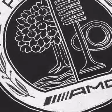 PALACE x AMG Palace Amg 2.0 Work Jacket Black Logo