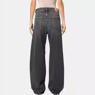 DIESEL FW22 Wide Leg Jeans Charcoal