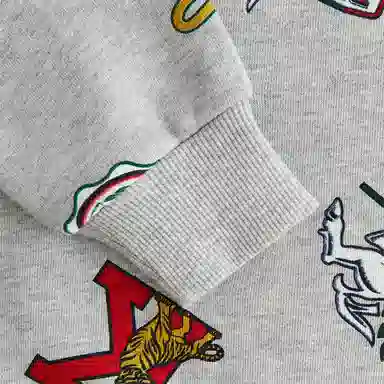 KITH AW24 Fall Classics Grey Sweatshirt