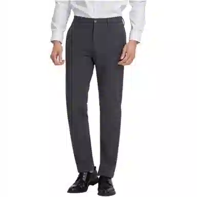 才子 中腰微弹加绒加厚休闲裤 男款