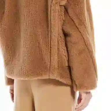 MaxMara Vanadio Teddy Biker Jacket