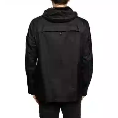Stone Island Hoodie Jacket Black