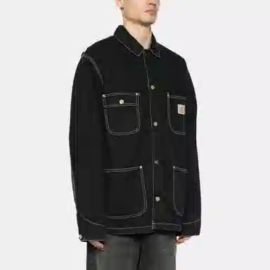 Carhartt WIP Logo Denim Jacket