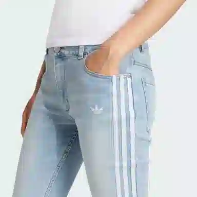 adidas originals ADILENIUM SS25 TEAMGEIST LR DENIM JOGGERS