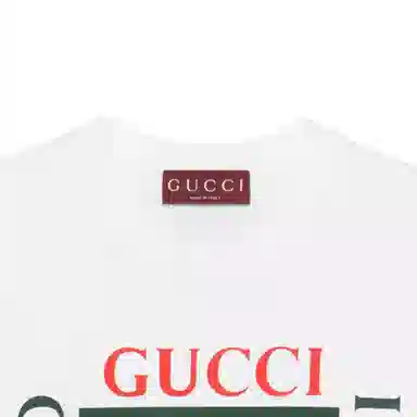 Gucci Logo Print T-Shirt White