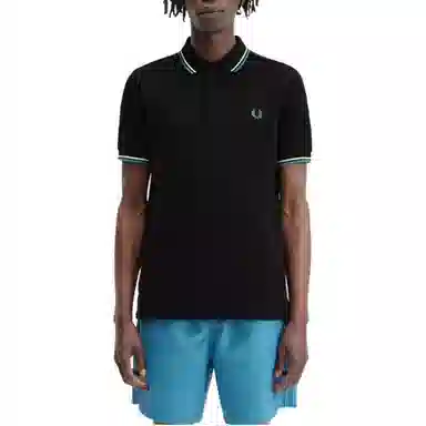 Fred Perry Polo Shirt Black