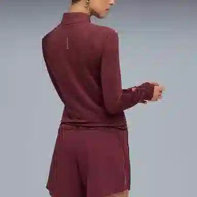 PUMA RUN VELOCITY CLOUDSPUN 14 ZIP logo T