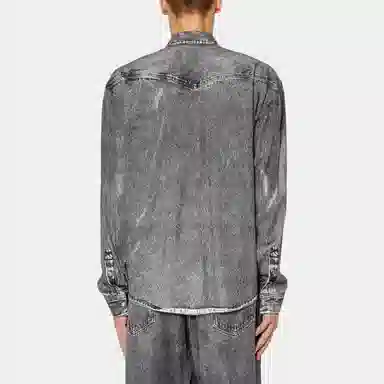 DIESEL FW22 Denim Jacket Grey