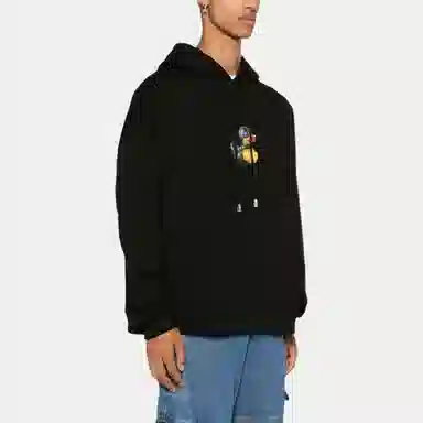 GCDS Hoodie Black