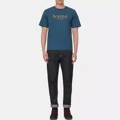 EVISU SS22 Denim Blue