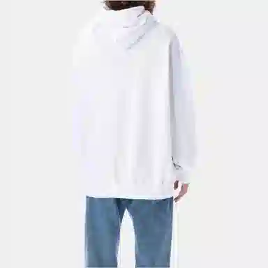 Maison Margiela FW22 Digital Cross Hoodie White