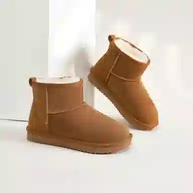 ZHR Snow Boots Waterproof Thick Sole