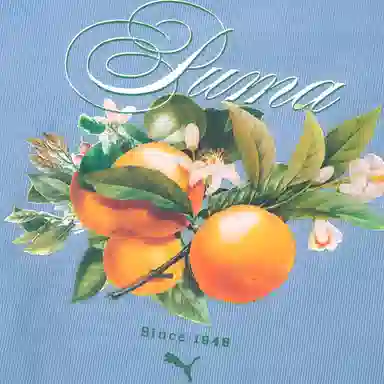 PUMA Fruity Baby Tee Light Blue