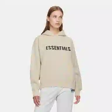 Fear of God Essentials FW20 Knit Hoodie Khaki