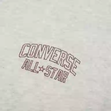 Converse Logo Hoodie Grey