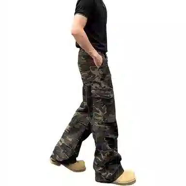 DAFK Cleanfit Cargo Jeans Military Green