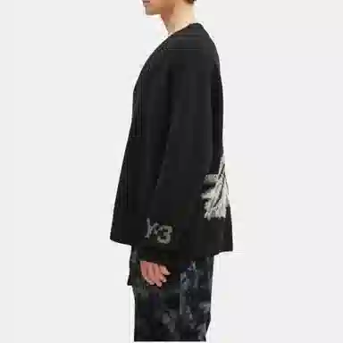 Y-3 Graphic Knit Cardigan