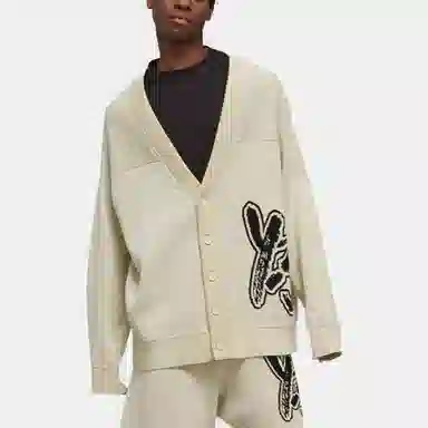 Y-3 V-Neck Knit Sweater