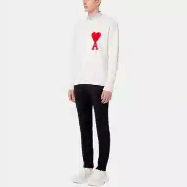 AMIPARIS Logo Wool Sweater