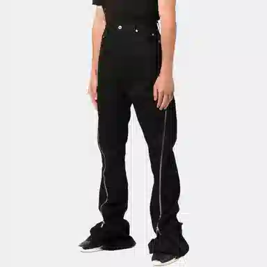 Rick Owens DRKSHDW SS22 Straight Leg Jeans Black