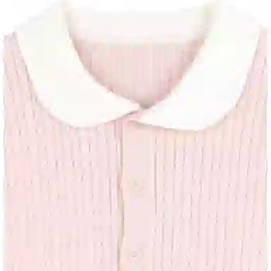 柏黛妃 时尚潮流简约舒适短袖针织衫 女款