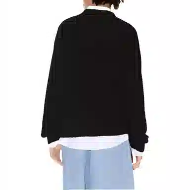 KENZO Animal Crewneck Sweater Black