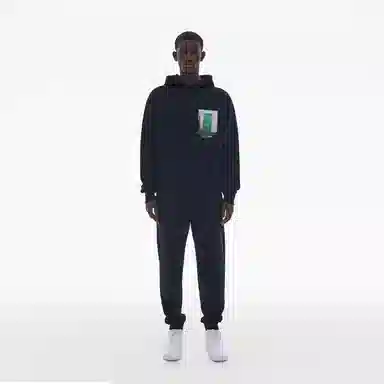 Helmut Lang Logo Print Hoodie