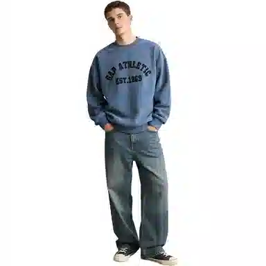 GAP Logo Fleece Crewneck Sweatshirt