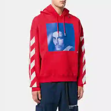 OFF-WHITE Hoodie Red