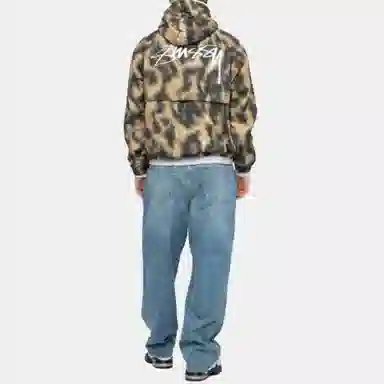 Stussy Wave Dye Beach Shell Jacket