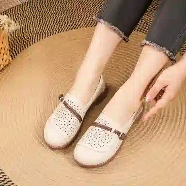 意利船长 百搭通勤潮流 防滑包头拖鞋 女款