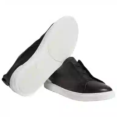 Zegna Triple Stitch Black