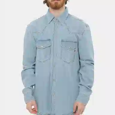 Diesel Denim Shirt Light Blue